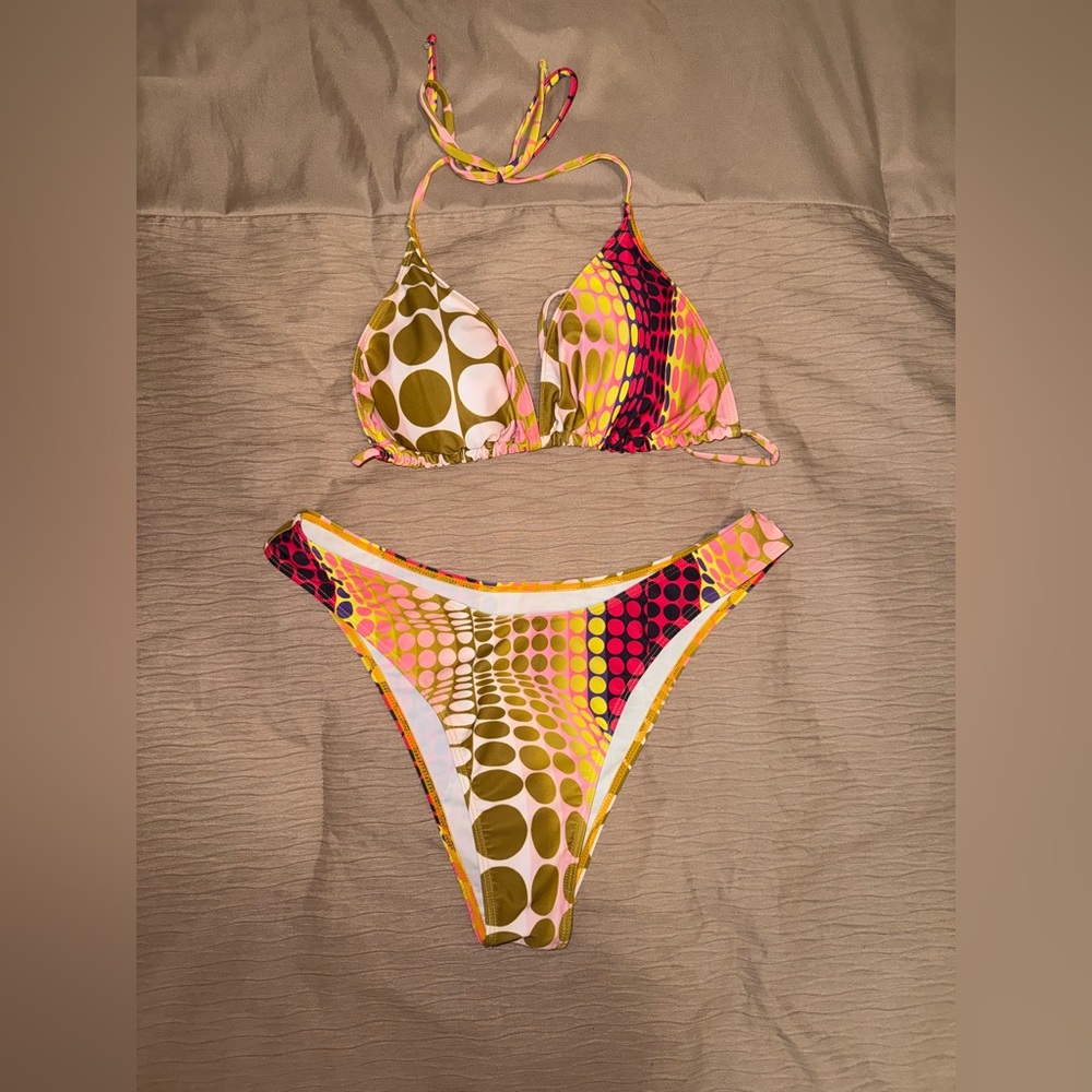 Colorful bikini